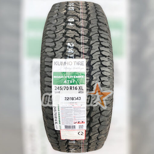 Lop Vo Xe Kumho 245 70R16 111T Road Venture AT51 1