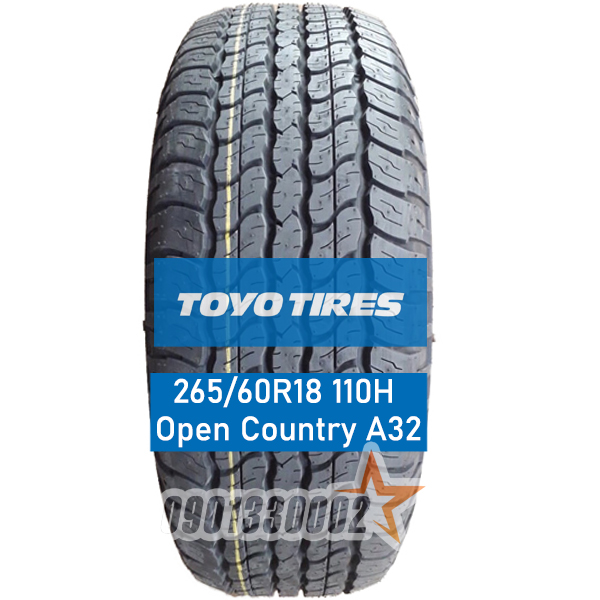 Lốp Toyo 265/60R18 110H Open Country A32