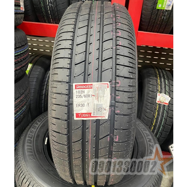 4 New Bridgestone Turanza QuietTrack Tires - 235/60R17 102H All Season - 80,000 Mile Warranty