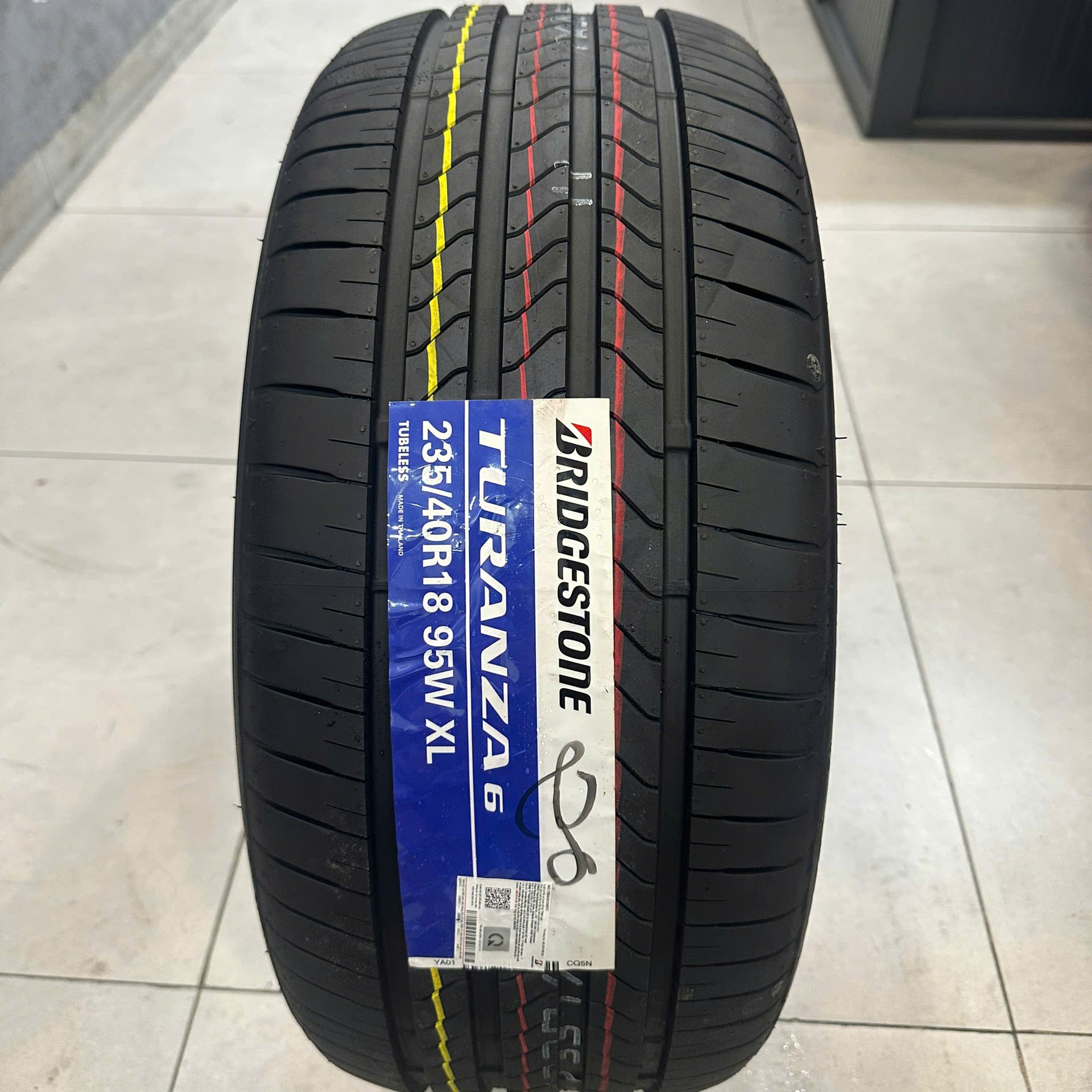 Lốp (Vỏ) Xe Bridgestone 235/40R18 95W Turanza T005A 4 Lốp (Vỏ) Xe Bridgestone 235/40R18 95W Turanza T005A