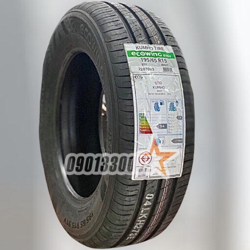 Lop Vo Xe Kumho 195 65R15 91V Ecowing KH27