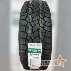 Lop Vo Xe Kumho 265 60R18 110T Road Venture AT52