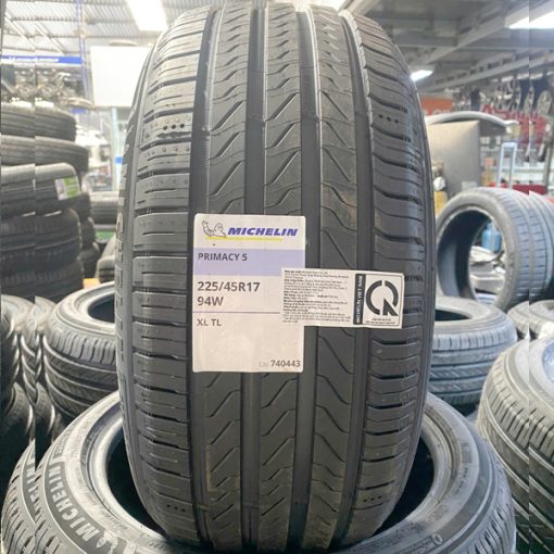 Lốp (Vỏ) Xe Michelin 225/45R17 94W Primacy 5