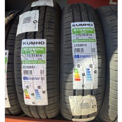 Lốp (Vỏ) Xe Kumho 175/70R14 84T Ecowing ES31
