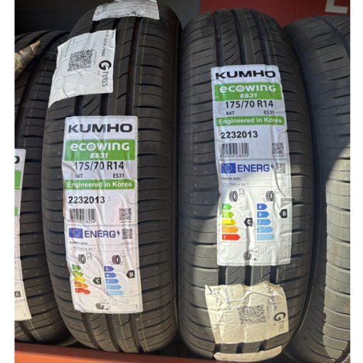 Lốp (Vỏ) Xe Kumho 175/70R14 84T Ecowing ES31