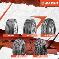 LỐP (VỎ) XE MAXXIS (Full size)_CHẤT LƯỢNG TIÊU CHUẨN MỸ_Bảo hành 5 năm (KÈM NHIỀU ƯU ĐÃI)